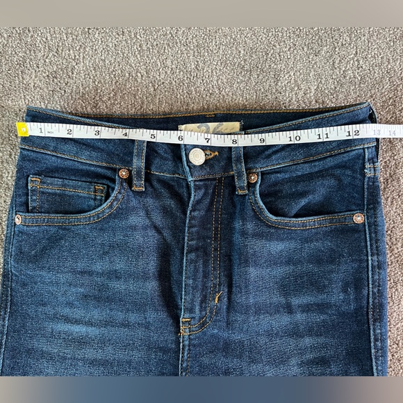 Free People We The Free High Rise Raw Hem Skinny Jean - Picture 7 of 9